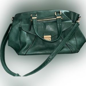 Vintage emerald Melie blanco shoulder bag!